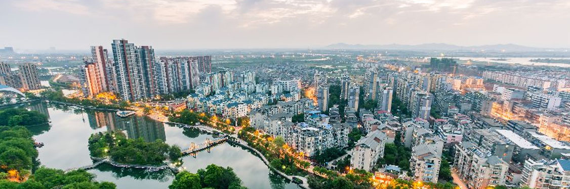 Fuzhou aan de Min rivier